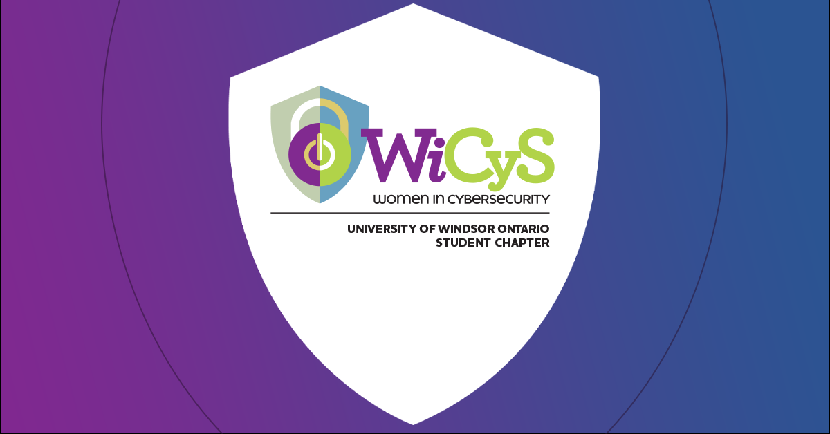WiCyS University of Windsor Chapter Logo