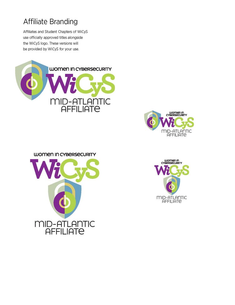 WiCyS Global Branding Guidelines WiCyS Women in Cybersecurity