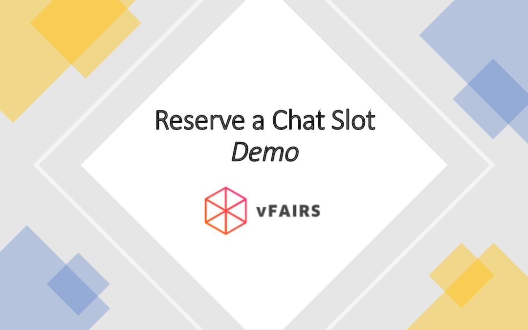 Reserve Chat Slot Guide WiCyS Women in Cybersecurity