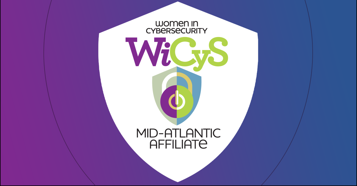 WiCyS Mid-Atlantic Shield Logo