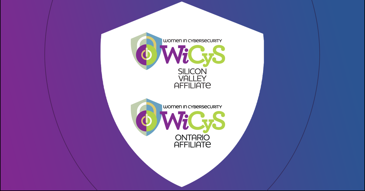 WiCyS Silicon Valley and Ontario Shield Logo