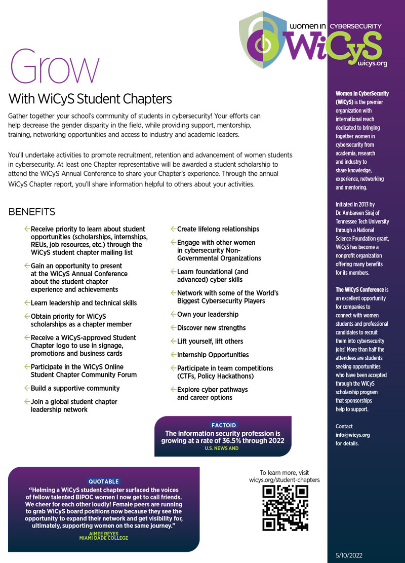 Student Chapter Flyer
