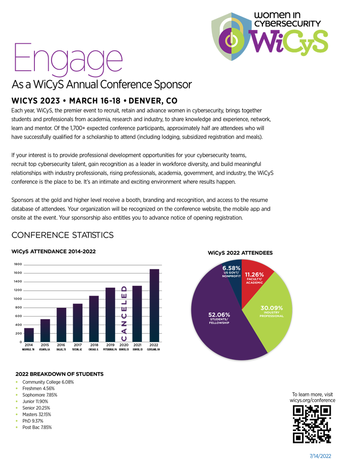 Conference Sponsor Flyer