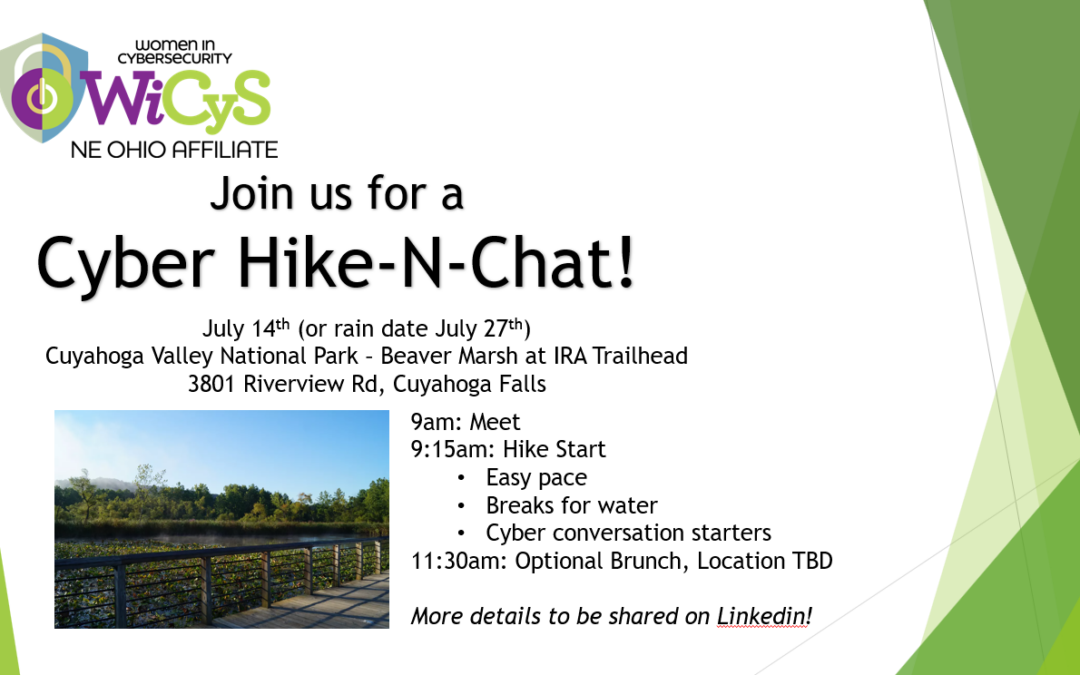 Northeast Ohio Affiliate | Cyber Hike-N-Chat
