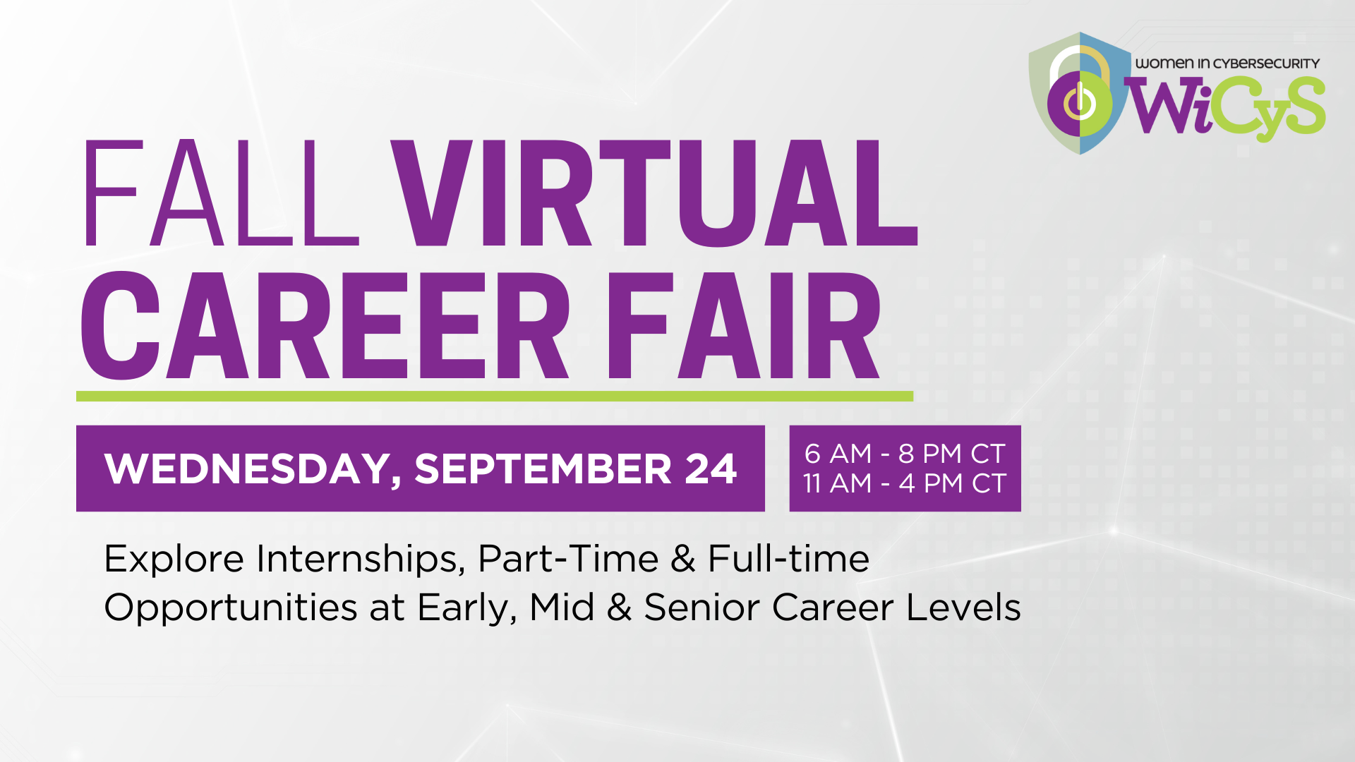 WiCyS Fall Virtual Career Fair 2025 (2)