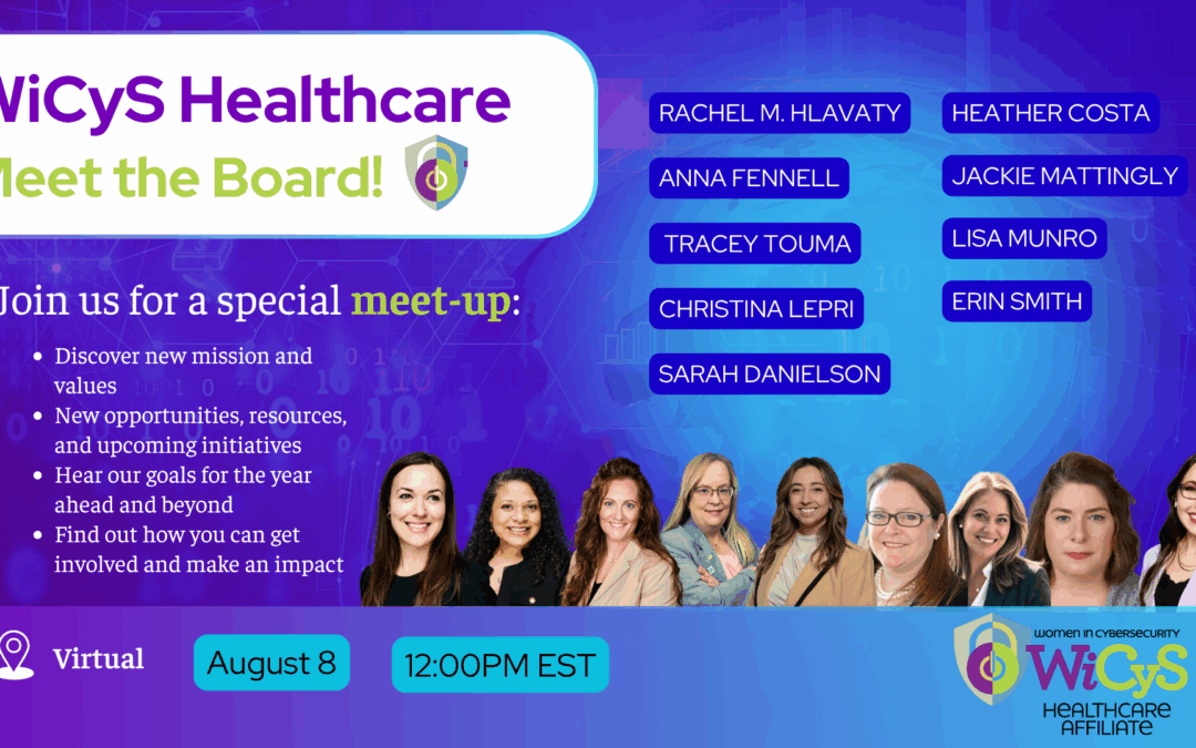 WiCyS Healthcare Affiliate | Meet the Board