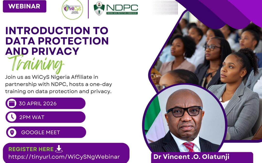 WiCyS Nigeria Affiliate | Introduction to Data Protection and Privacy