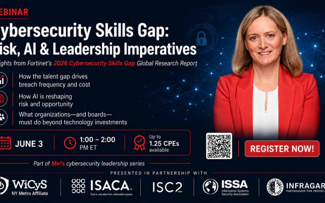 WiCyS NY Metro Affiliate | Cybersecurity Skills Gap – Risk, AI and Leadership Imperatives
